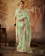 Women's Unstitched Pure Silk Bridal Wedding Saree Collection