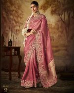 Women's Unstitched Pure Silk Bridal Wedding Saree Collection