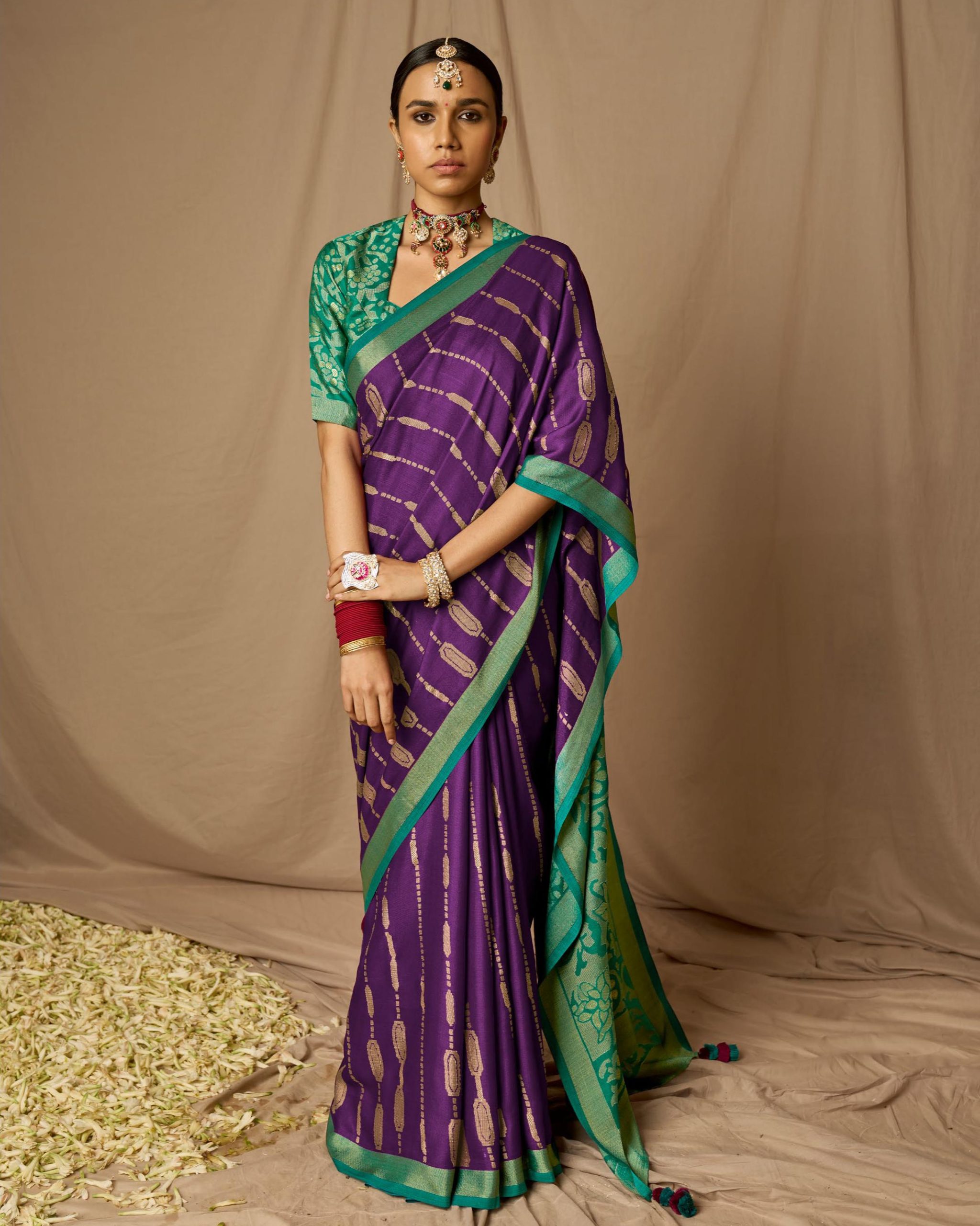 Step Into A World Of Grace And Elegance With Our Exquisite Soft Brasso Silk Sarees