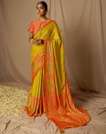 Step Into A World Of Grace And Elegance With Our Exquisite Soft Brasso Silk Sarees