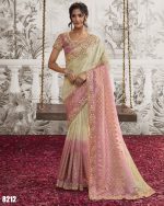 Women's Wedding Wear Fancy Embroidery Saree WIth Blouse