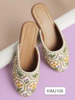 Women's Handcrafted Jutti With PVC Sole For Graceful Strides