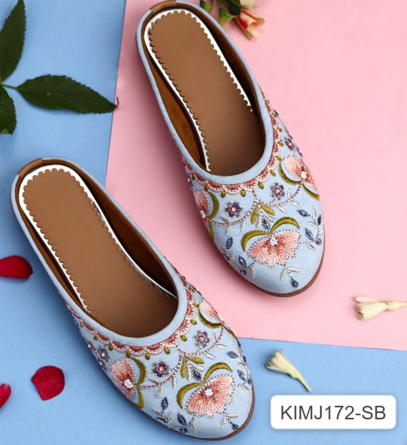 Women's Handcrafted Jutti With PVC Sole For Graceful Strides