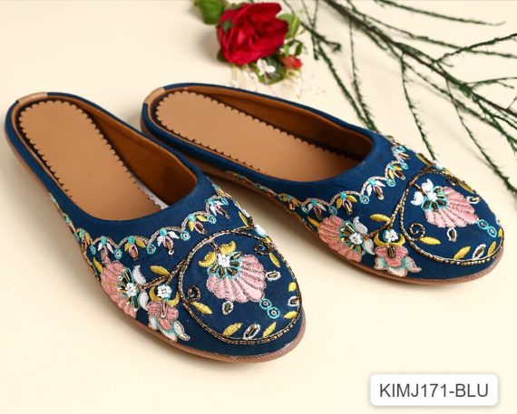 Women's Handcrafted Jutti With PVC Sole For Graceful Strides
