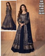 Luxurious Real Georgette Ensemble With Exquisite Embroidery Elevate Your Wardrobe With Effortless Style In This Ready Made Masterpiece