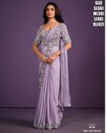 Exotica Catalogue Embroidery Designer Wedding Style Ready To Wear Sarees (1 Minute Sarees)