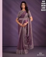 Exotica Catalogue Embroidery Designer Wedding Style Ready To Wear Sarees (1 Minute Sarees)