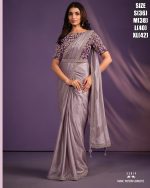 Exotica Catalogue Embroidery Designer Wedding Style Ready To Wear Sarees (1 Minute Sarees)