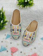 Women's Handcrafted Jutti With PVC Sole For Graceful Strides