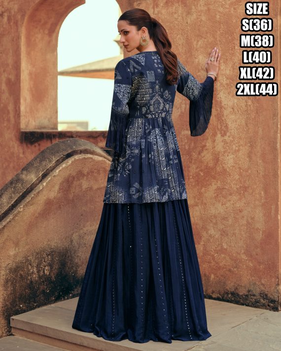 Elevate Your Style For Parties And Weddings With Our Stitched Ensembles Indo-western Elegance