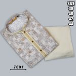 Men's Silk Embroidered Kurta With Payjama