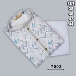 Men's Silk Embroidered Kurta With Payjama