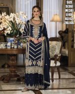 Ethnicrang Women's Premium Silk Stitched Embroidery Salwaar Kameez