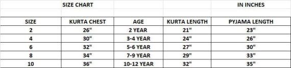 Ethnicrang Kids Wear Ethnic Traditional Stitched Printed Kurta With Pajama