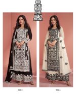 Your Occasion With Our Readymade Premium Silk Ensemble Adorned With Exquisite Embroidery Perfect For Effortless Party Glamour