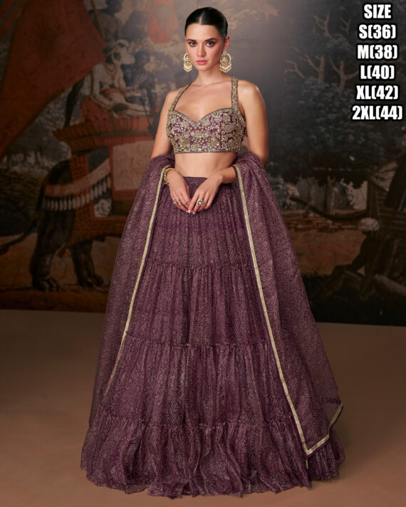Elevate Your Style For Parties And Weddings With Our Stitched Ensembles Lehenga Choli Collecction