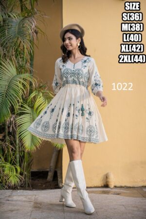 Latest Summer Collection Stitched Heavy Quality Cotton Tunic-Tops| Party Wear Tunics For Women|