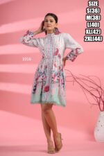Latest Designs Summer Style Western Wear Cotton Tunic- Top| Stitched Cotton Tunic Wear For Party|