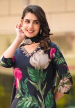 Latest Summer Style Stitched High Quality Cotton Kurti Pent Set| Kurti-Pent With Dupatta For Women|