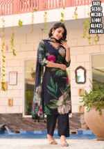 Latest Summer Style Stitched High Quality Cotton Kurti Pent Set| Kurti-Pent With Dupatta For Women|