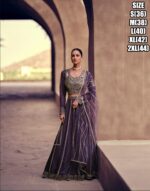 Latest Collection Women's Wedding Wear Stitched Chinon Silk Lehenga Choli| Traditional Lehenga Choli For Women|