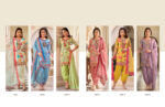 Ethnicrang Women's Afghani Style Muslin Silk Kurti Pant Dupatta Set