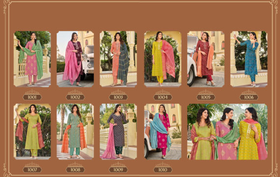 Heavy Rayon Kurti, Pant, Dupatta With Elegant Embroidery Perfect For Partywear