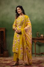 Summer Collection Party Wear Designer Stitched Kurti Pant and Dupatta