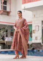 Summer Collection Party Wear Designer Stitched Kurti Pant and Dupatta