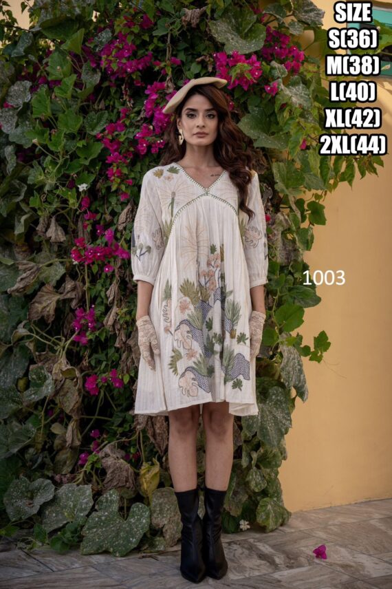 Latest Summer Collection Women's Wear Stitched Pure Cotton Tunic Tops| Western Wear For Women|