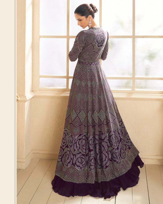 Exclusive Trendiest Collections Women's Party Wear Western Dress| Lehenga- Choli With Jacket For Wedding|