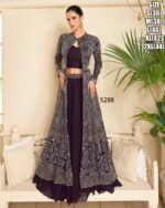 Exclusive Trendiest Collections Women's Party Wear Western Dress| Lehenga- Choli With Jacket For Wedding|