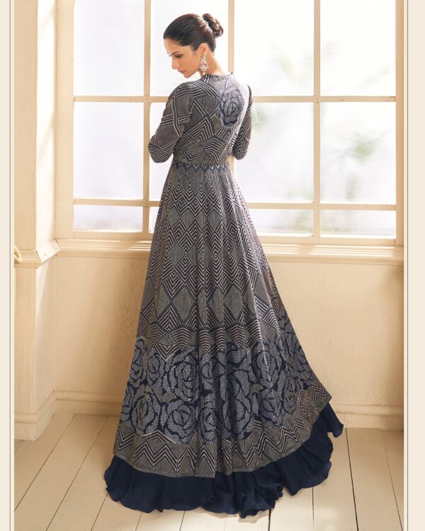 Exclusive Trendiest Collections Women's Party Wear Western Dress| Lehenga- Choli With Jacket For Wedding|