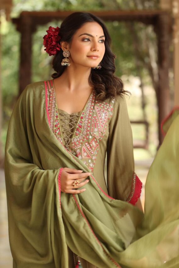 Summer Vibes Women's Collection Stitched Cotton Kurti-Pent With Dupatta| Cotton Clothes For Summer Season