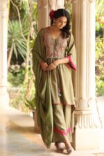 Summer Vibes Women's Collection Stitched Cotton Kurti-Pent With Dupatta| Cotton Clothes For Summer Season