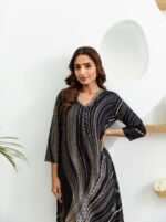 Women's Collections Festive Wear White Stitched Cotton Kurti-Plazzo Set| Latest Kurti Sets For Summer