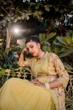 Summer Collections For Women's Wear Stitched Pure Cotton Designer Shrug Set With Belt