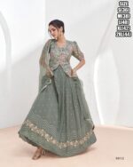 Trendiest Collection For Women's Real Georgette With Embroidered Designer Crop Tops