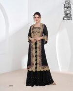 Trendiest Collection For Women's Real Georgette With Embroidered Designer Crop Tops