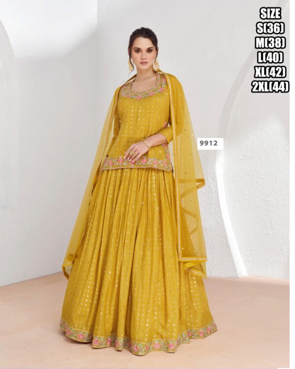 Trendiest Collection For Women's Real Georgette With Embroidered Designer Crop Tops