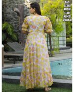 Exclusive Summer Style Women's Georgette Maxi Dress For Party| Stitched Girl's Dresses For Casual Occasions