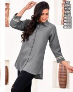 Women's Wear Latest Western Top Collection Stitched Cotton Top For Summer