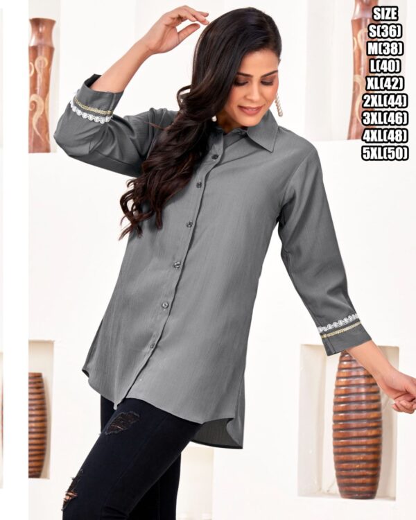 Women's Wear Latest Western Top Collection Stitched Cotton Top For Summer