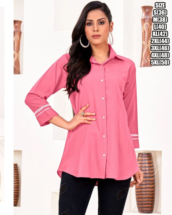 Women's Wear Latest Western Top Collection Stitched Cotton Top For Summer