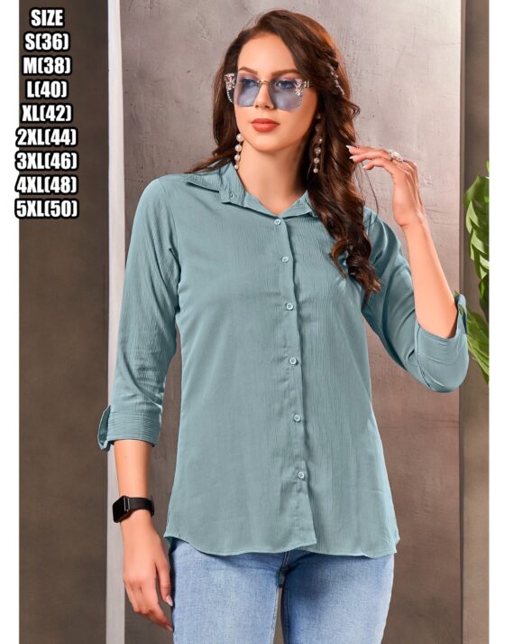 Women's Wear Latest Western Top Collection Stitched Cotton Top For Summer