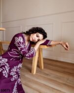 Summer Vibes For Women's Stylish Pure Rayon Embroidered Work Top Plazzo Set