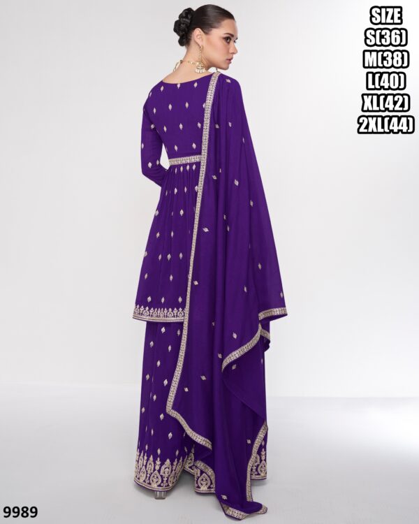 Traditional Wear Premium Silk Designer Top Sarara With Dupatta For Women