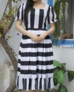 Elegant Party Wear Faux Georgette Heavy Digital Printed Western Maxi Dress