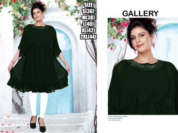 Ethnicrang Women's Wear Heavy Quality Imported Fabric Anarkali Style Kurti