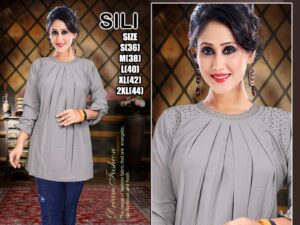 Western Wear Heavy Quality Designs Stitched Top Collections For Women